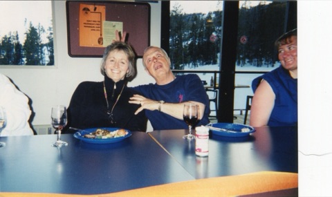 1990s Margie Willett and George Willett in bar