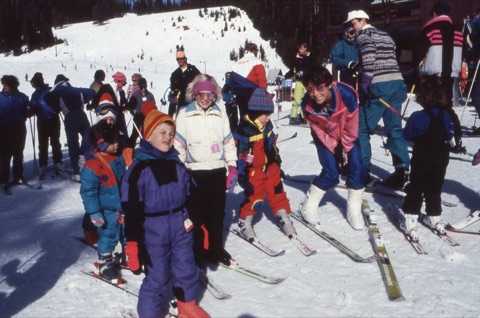 1990s Padden Murphy and other unknown kids and instructor