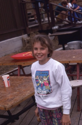 1990s Sammy Alltucker at summer party