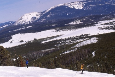 1990s Scenic day with Neihart Baldy in background