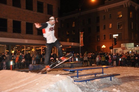 2015 Great Falls Christmas Stroll Rail Jam Facebook Post from 12-05-2015