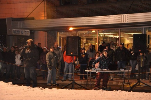 2015 Great Falls Christmas Stroll Rail Jam Facebook Post from 12-05-2015