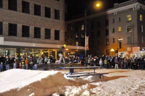 2015 Great Falls Christmas Stroll Rail Jam Facebook Post from 12-05-2015