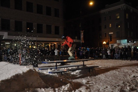 2015 Great Falls Christmas Stroll Rail Jam Facebook Post from 12-05-2015