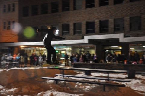2015 Great Falls Christmas Stroll Rail Jam Facebook Post from 12-05-2015