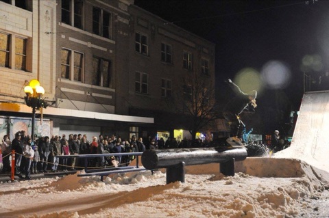 2015 Great Falls Christmas Stroll Rail Jam Facebook Post from 12-05-2015