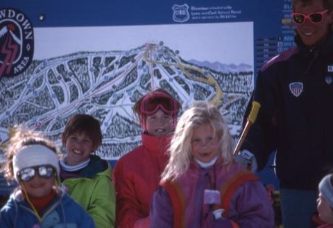 1990s Scott Dvorak and Kids