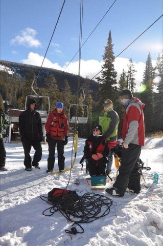 2015 Training Clinic & Lift Evacuation Facebook Post from 12-07-2015