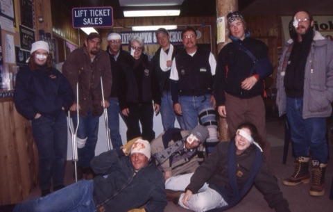 1990s Showdown Crew Acting Hurt