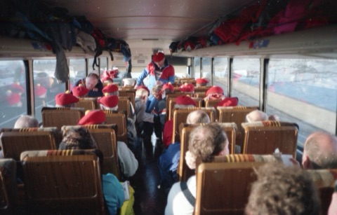 1990s Ski Club bus