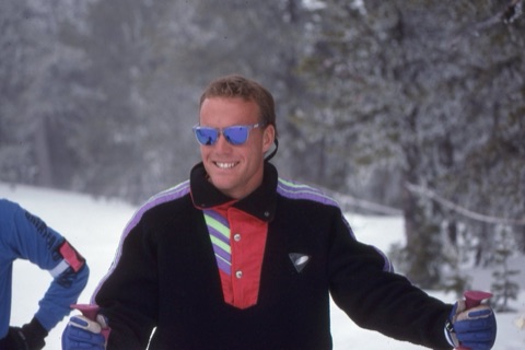 1990s Skier in Demetre jacket