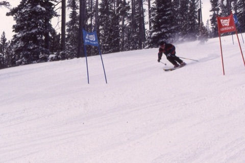 1990s Tyler Meeks — Racing through the gates