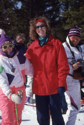 1990s unknown female, unknown female, unknown male with camera