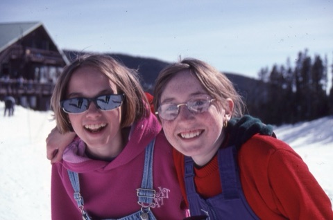 1990s unknown girls near lodge