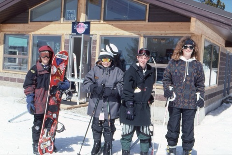 1990s unknown group of 4 at Top Rock