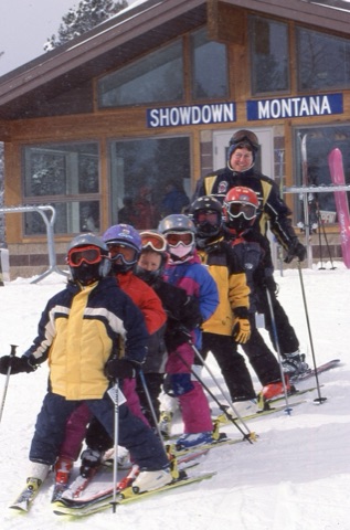 1990s unknown instructor with Fun Learning Group Top Rock
