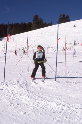 1990s unknown kid in obstacle course