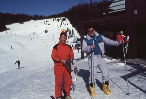 1990s unknown men near lodge