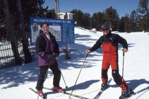 1990s unknown men on top of mountain