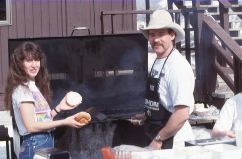 1990s unknown people on grill