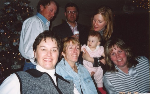 2003 Debbie Trenberth, Montana Theisen, Kathy Metrione, Steve Theisen, John Metrione, Elle Broquist, Sue Broquist