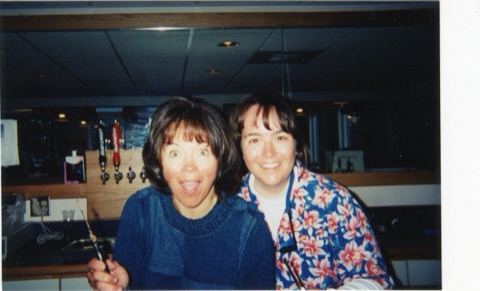 1990s unknown women in bar