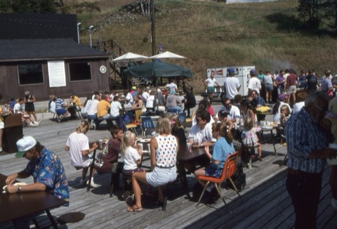 1994 Summer party people on deck