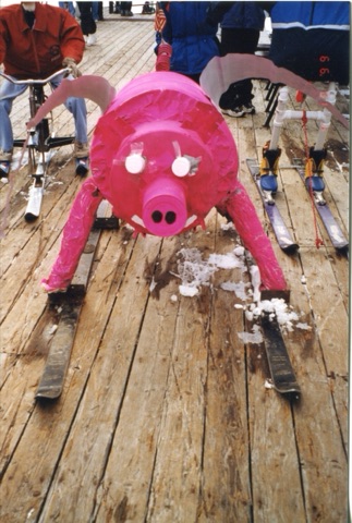 1999 Sky Pig Mannequin