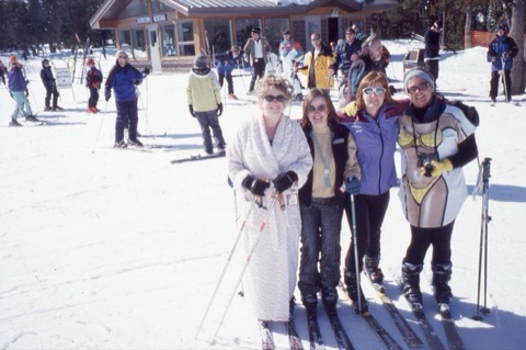 2000s  Katie Boedecker, unknown female, Bonnie Noble, Diane Carter Tacky Attire Day