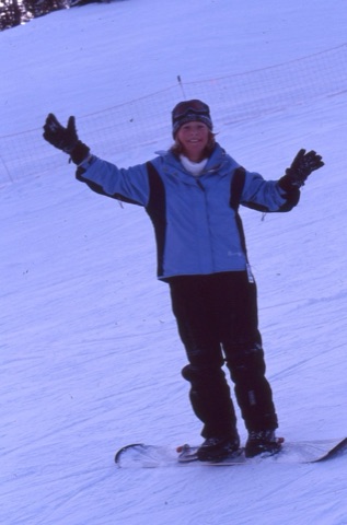 2000s Avery Patrick (Gold) snowboarding