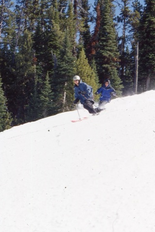 2000s Chris Lathem Telemark skiing2