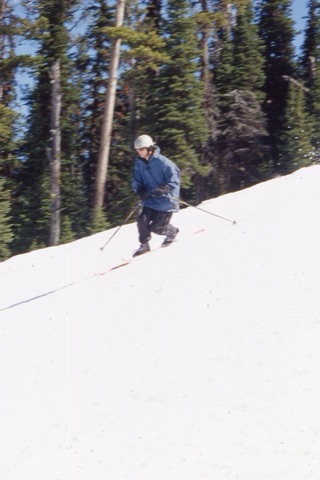 2000s Chris Lathem telemark skiing