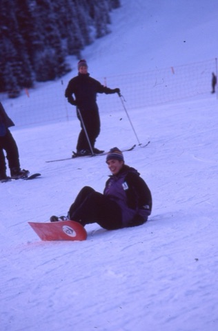 2000s Jamie Hurd (Willett) trying to board