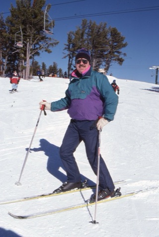 2000s John Metrione near top of mountain