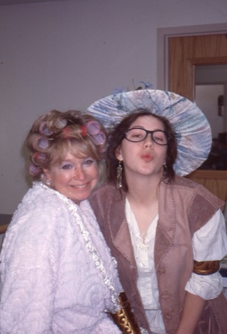 2000s Katie Boedecker and Shelly Milburn tacky attire day