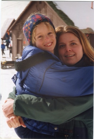 2000s Melanie LaPierre and unknown kid
