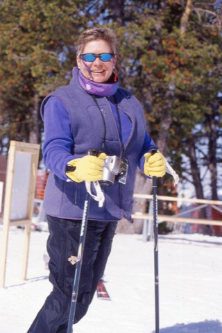 2001 Diane Carter smiling on top