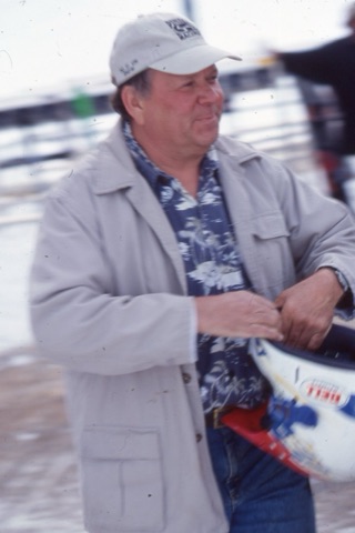2001 Joe Pinski winning helmet