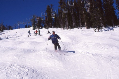 2001 Mike gold skiing