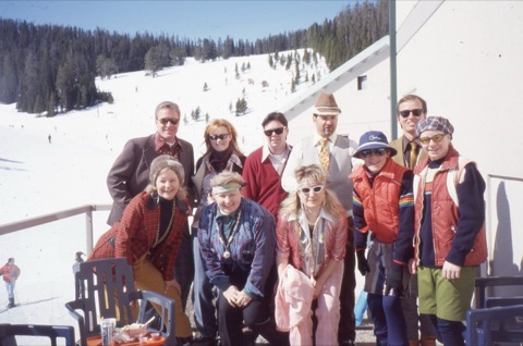 2001 unknown Tacky Attire group on  bar deck
