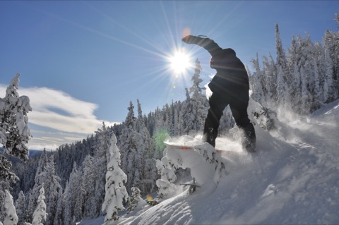 2009 Bodie Morrison hitting powder jump