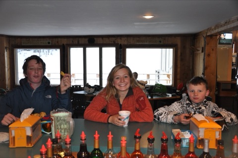 2009 George Clark-Gold, Avery Patrick (Gold), Bridger Boedecker in t-bar2