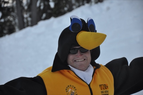 2009 Jake Parchen ski school penguin