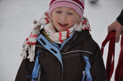 2009 Kaleigh Willett Smiling and skiing