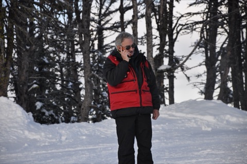 2009 Mark Paddock on cell phone