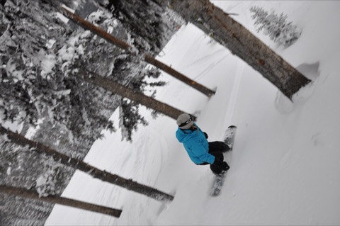 2009 Molly Houlihan boarding Dynamite