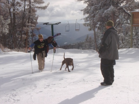 2009 Nick Boucher, Spencer Paul, Tank the dog on top the mountain