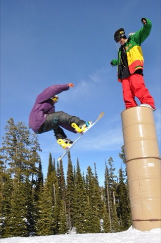 2010 Derek Tice, Terrance Haverland terrain park