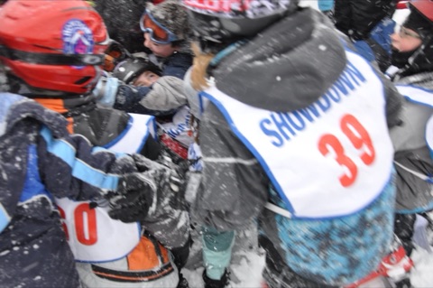 2010 Dog Pile on Yeti