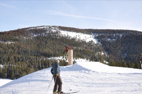 2010 George Willett Checks on Terrain Park feature